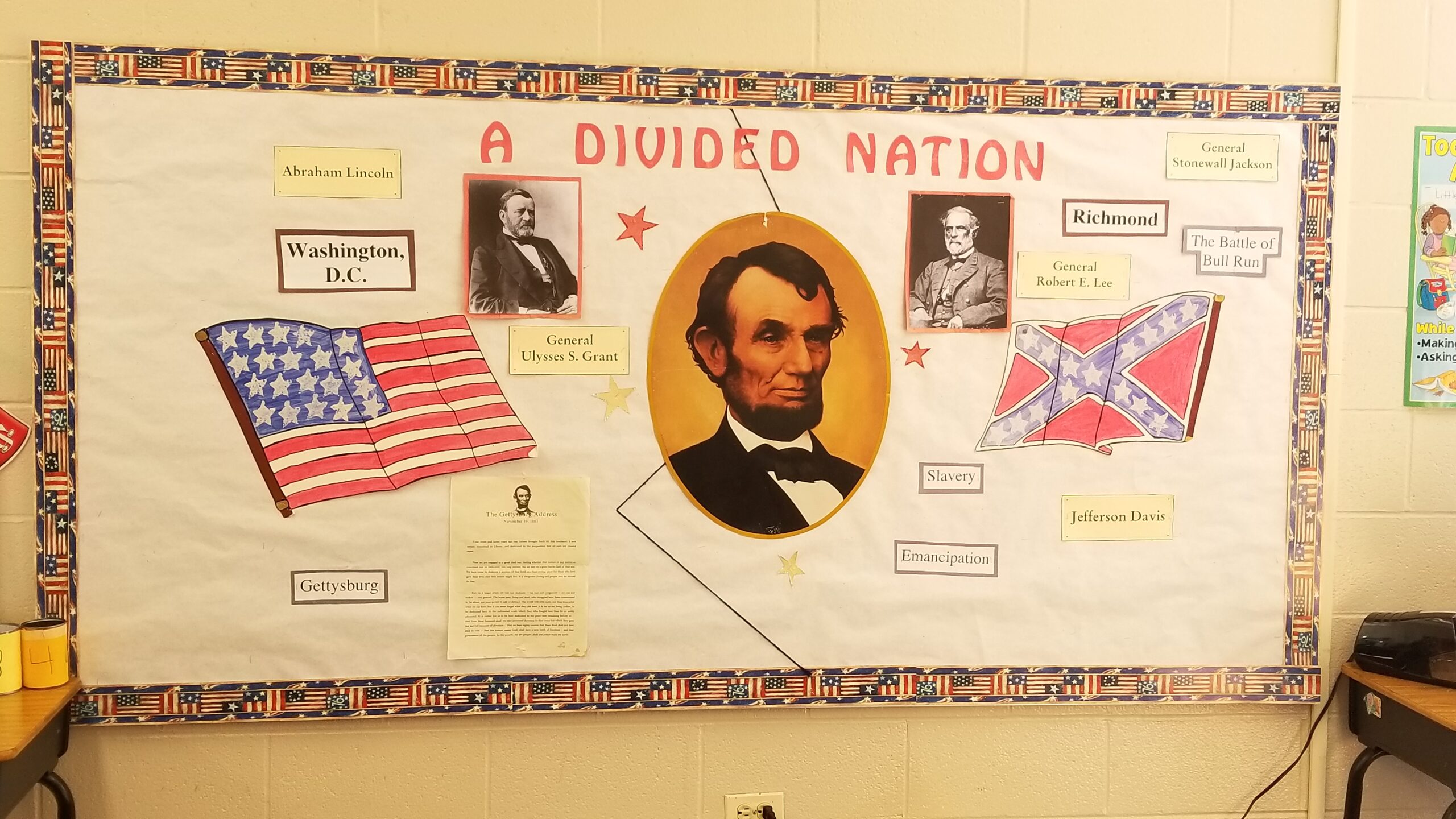 Classroom Civil War Activity